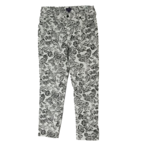 Nydj Paisly Print Ankle Jeans Lift Tuck Technology Womens 8